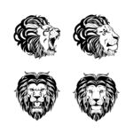 狮子头插画