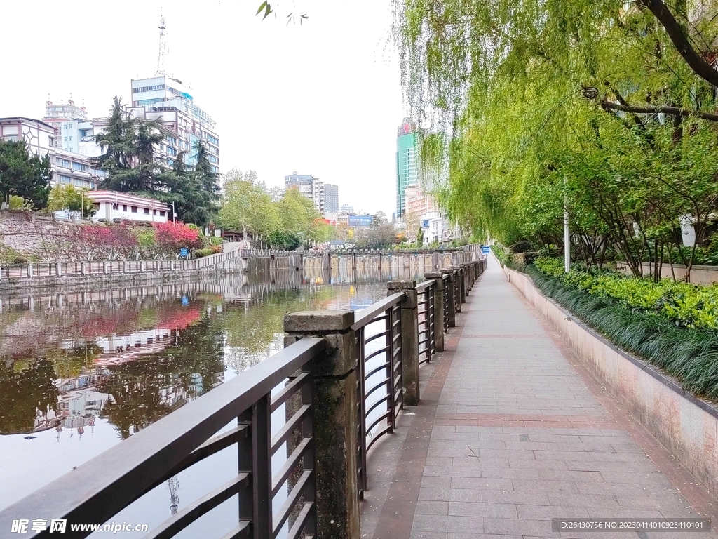 湘江河观光步道护栏
