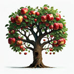 苹果树 结满苹果
