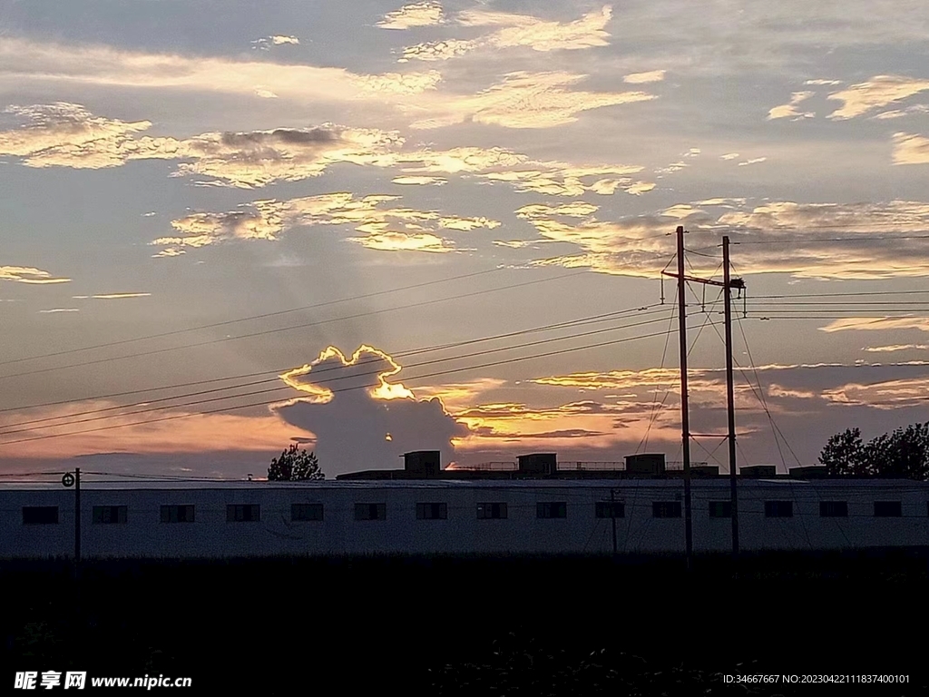 夕陽
