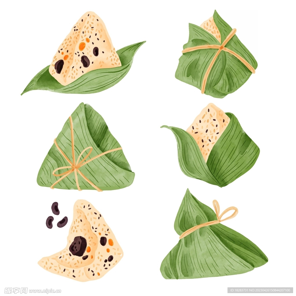 綠色粽子