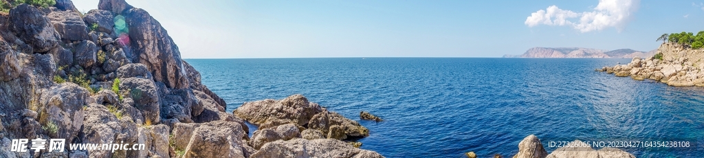山脈大海