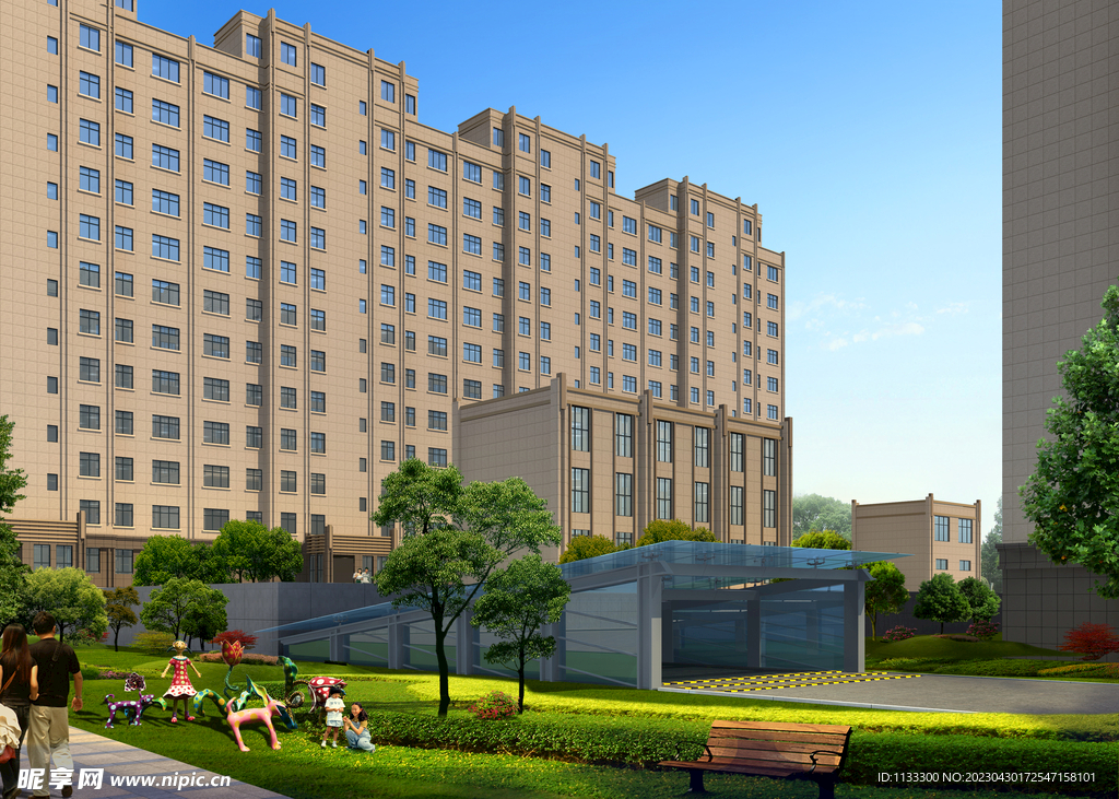 建筑景觀效果圖