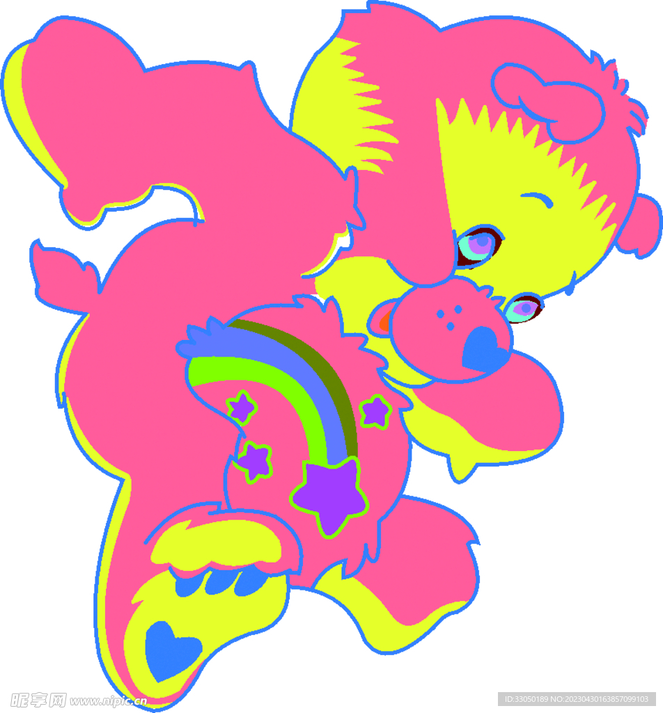 彩虹熊