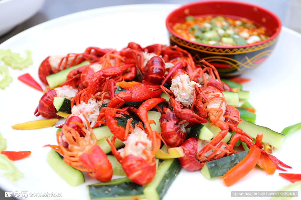 小龍蝦海鮮美食
