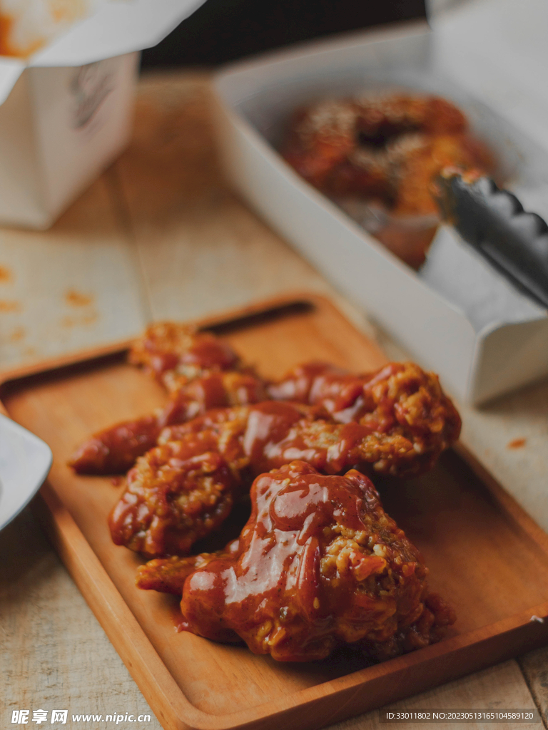 醬汁雞腿美食