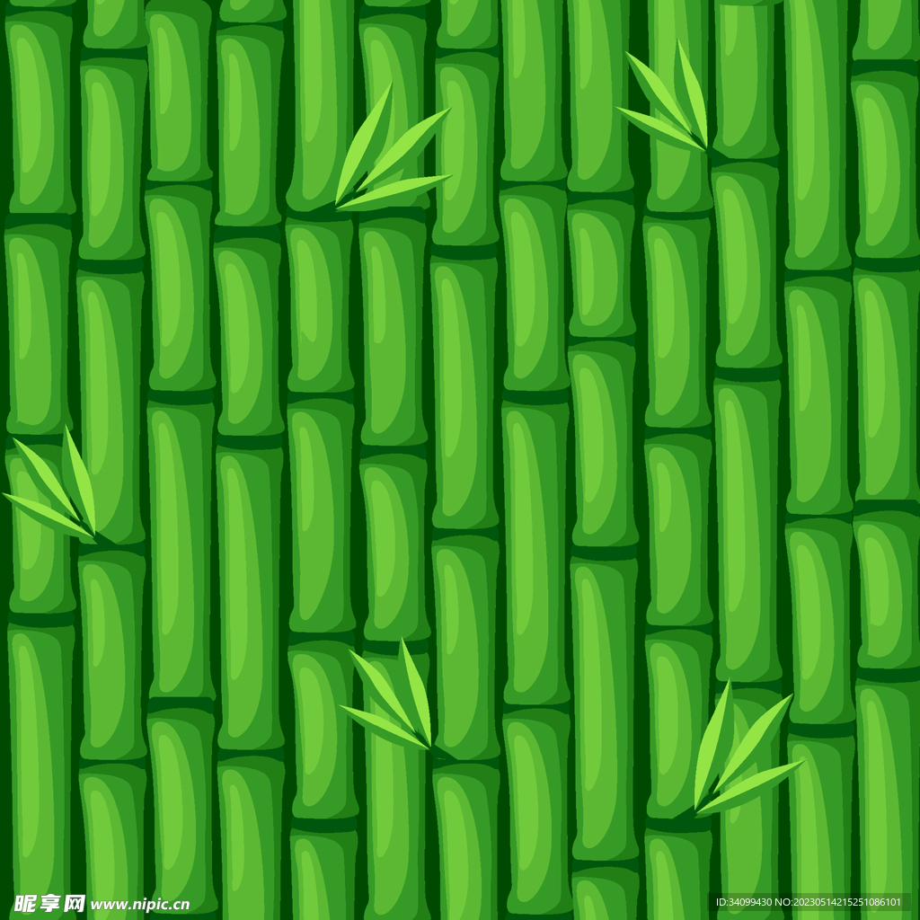 竹子图案