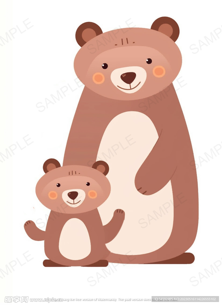 熊爸爸和小熊
