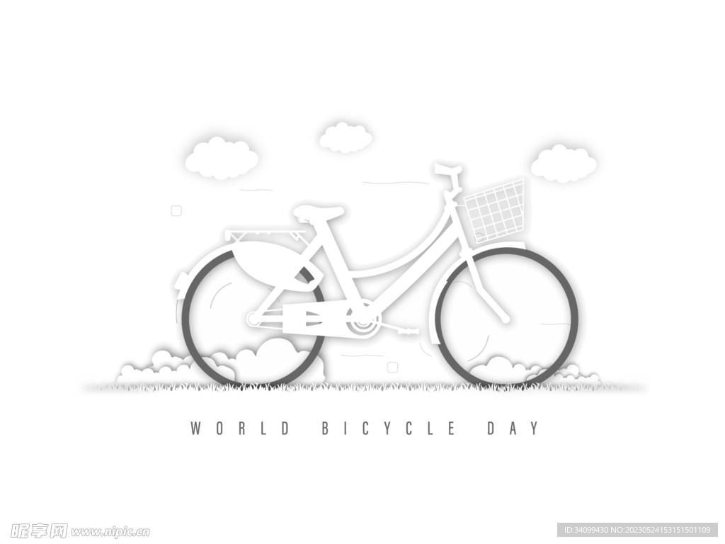 世界自行车日素材