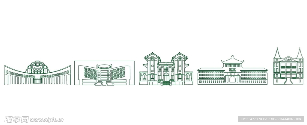 中山大学三校区五校园标志建筑