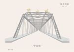 城市剪影-兰州中山桥