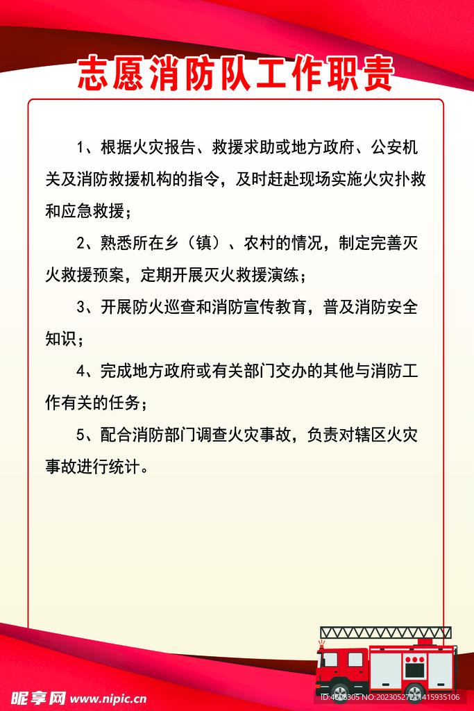 志愿消防隊工作職責