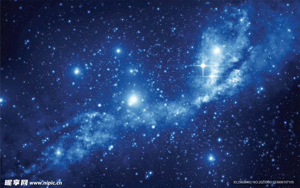 銀河星空圖