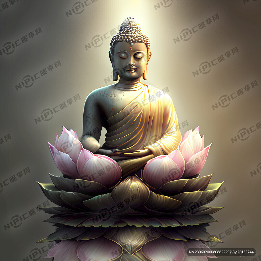 蓮花 佛像 陽(yáng)光