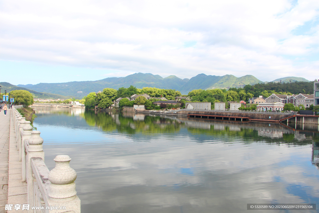 溪口鎮風景 