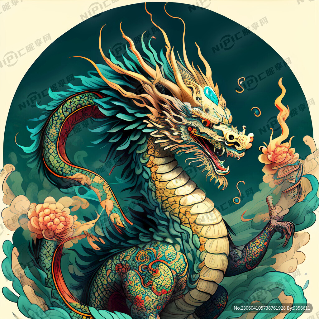 吉祥物龍 人形