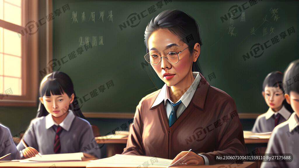 老師在課堂講課