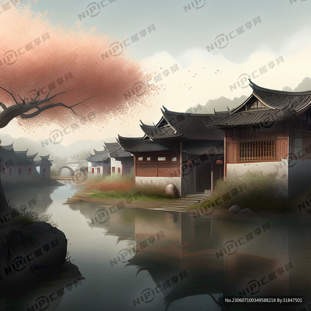 世外桃源的鄉(xiāng)村