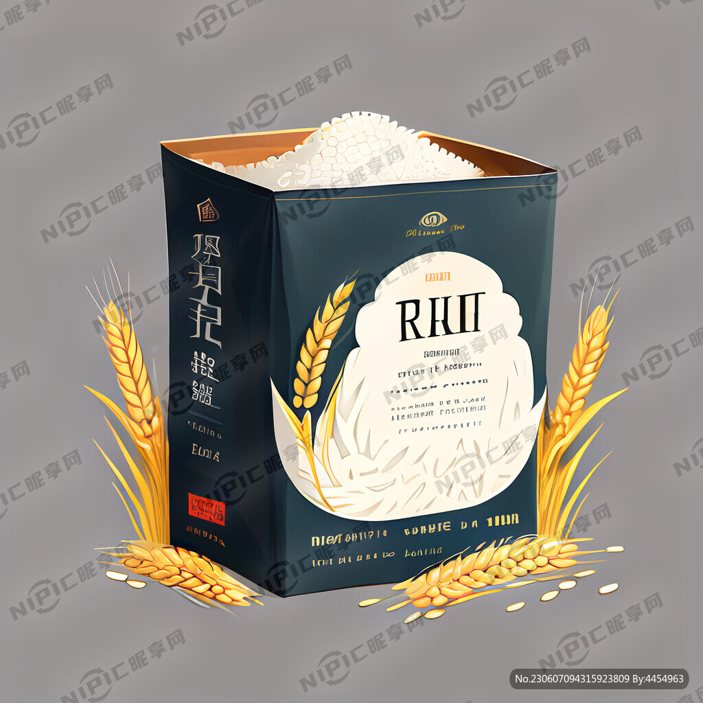 原陽大米農(nóng)場(chǎng)品谷物現(xiàn)代風(fēng)格包裝