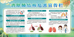 消除肺结核危害宣传栏