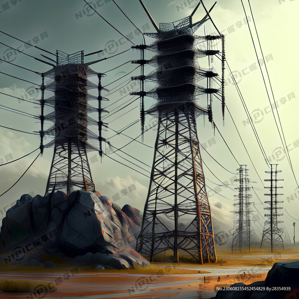 輸變電線路風景