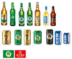 珠江啤酒元素
