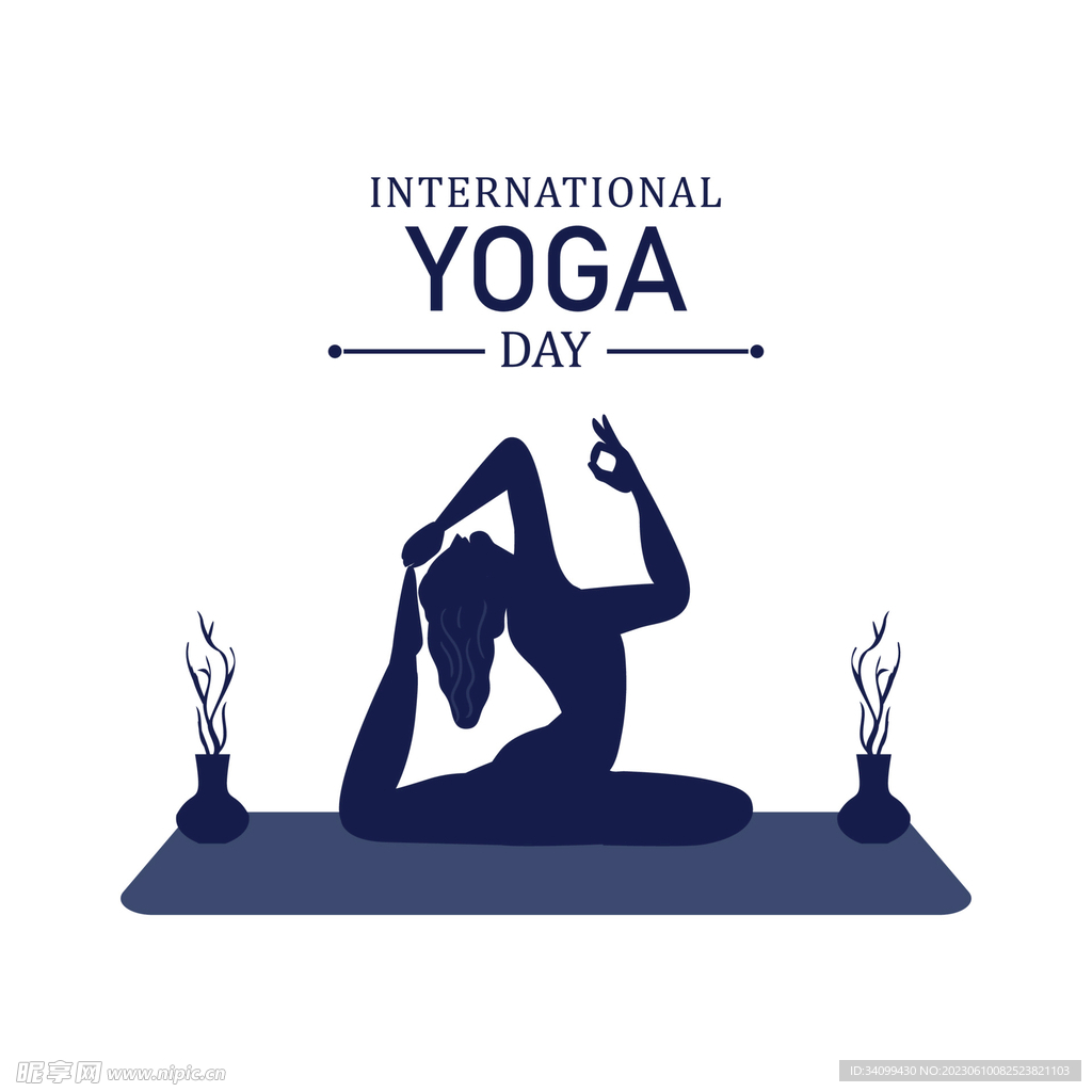 国际瑜伽日素材