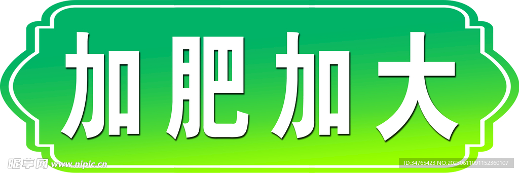 加肥加大