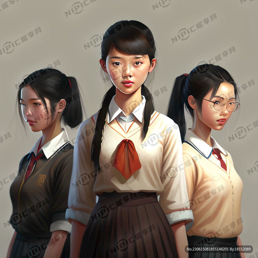 一群學生