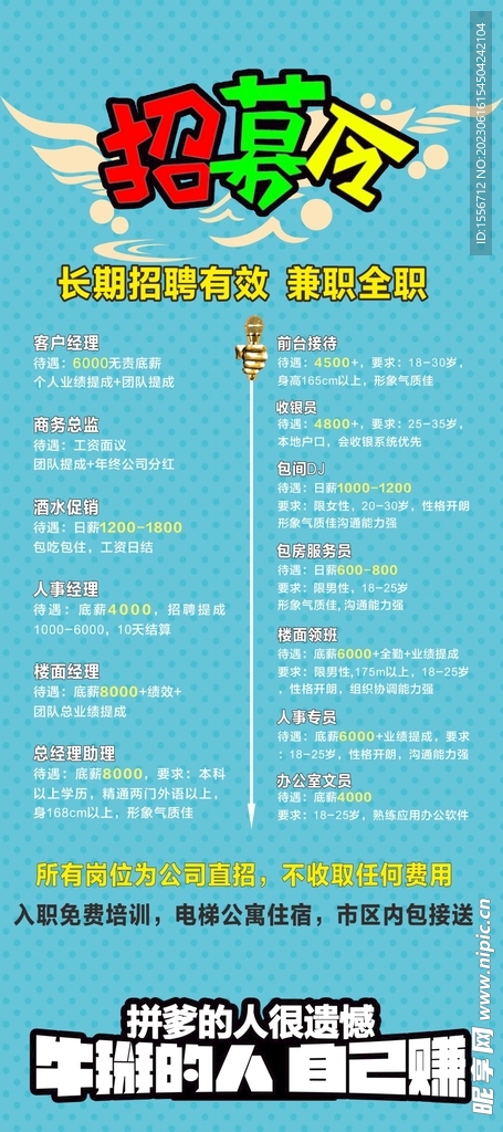 招聘  招募令