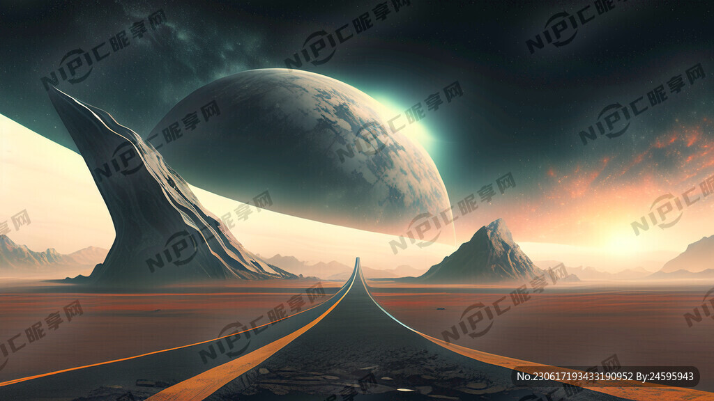 天地無界 無邊無跡 空間 未來