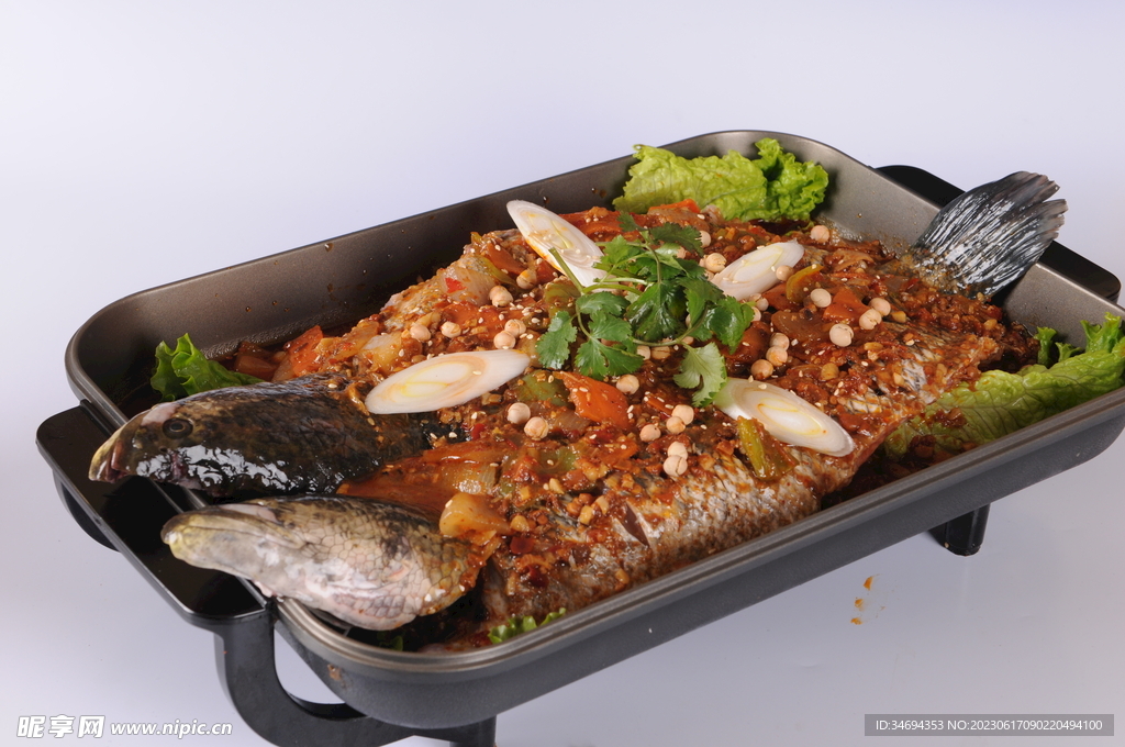 香辣烤魚(yú)美食