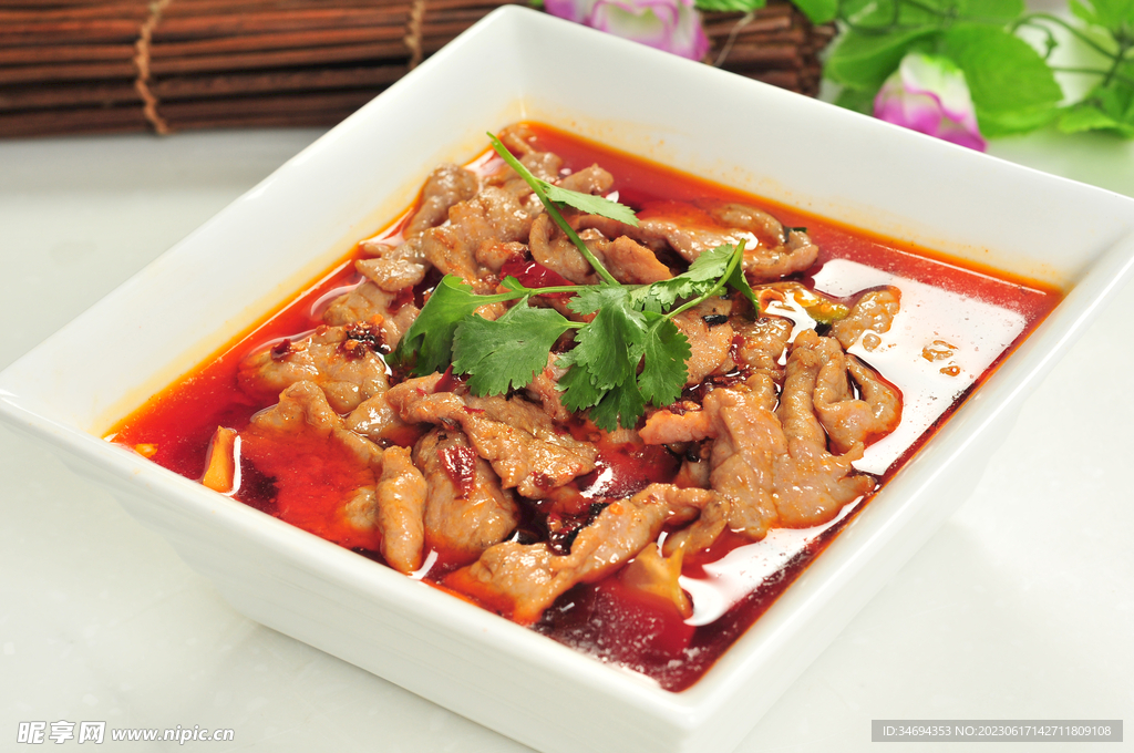 水煮牛肉圖片