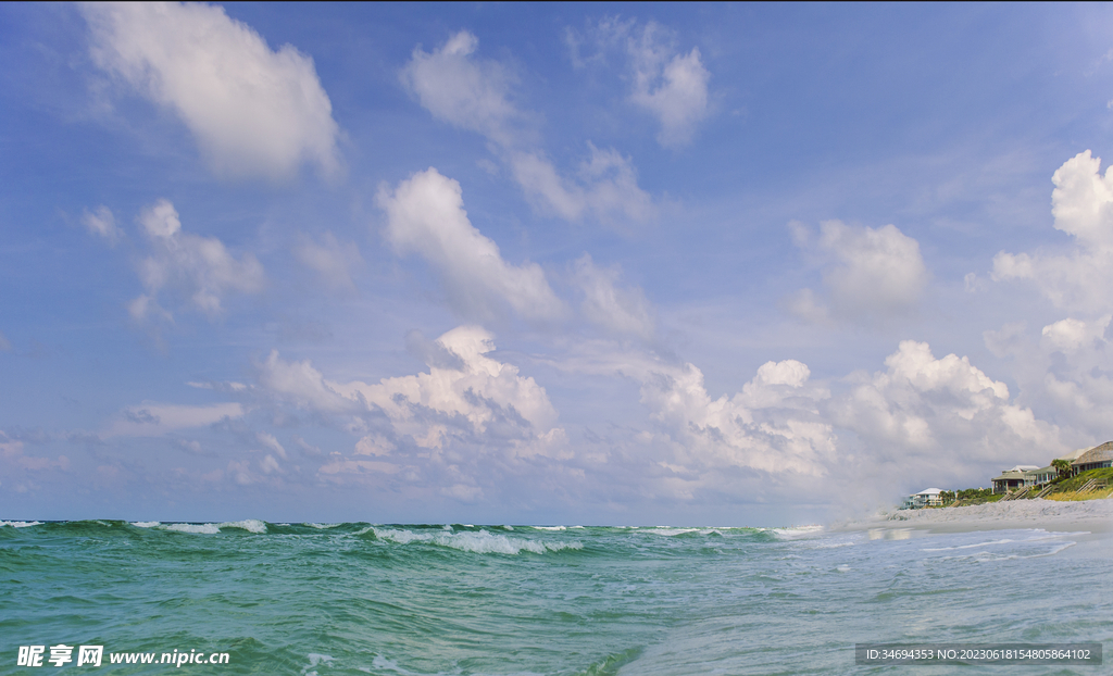 大海天空