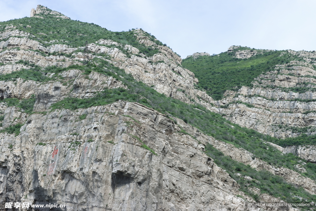 懸空寺的山