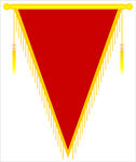 三角旗模版