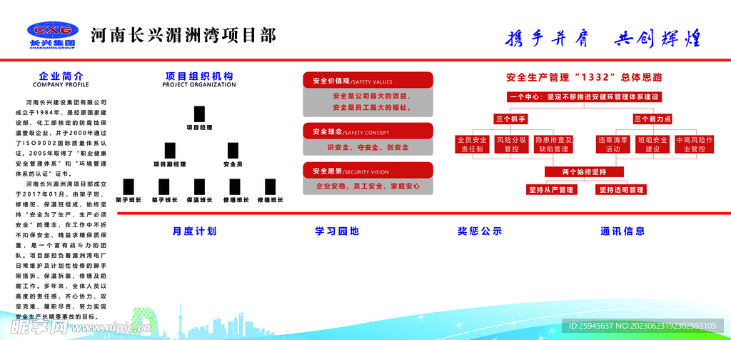 企业科技宣传展板