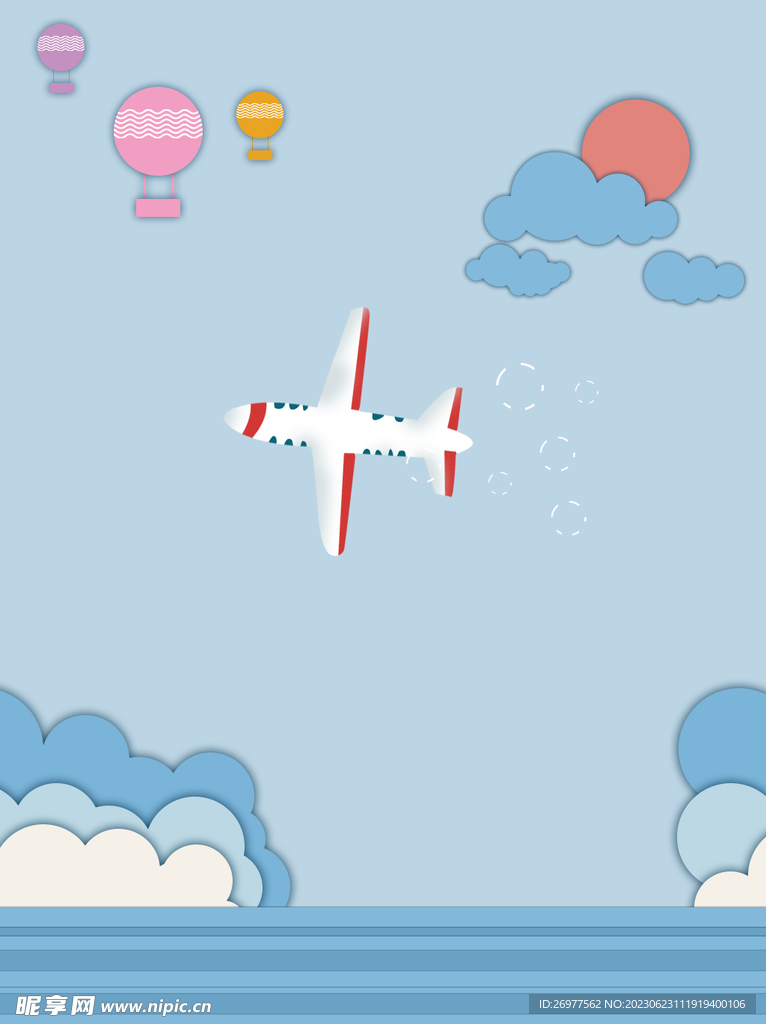  飛機背景