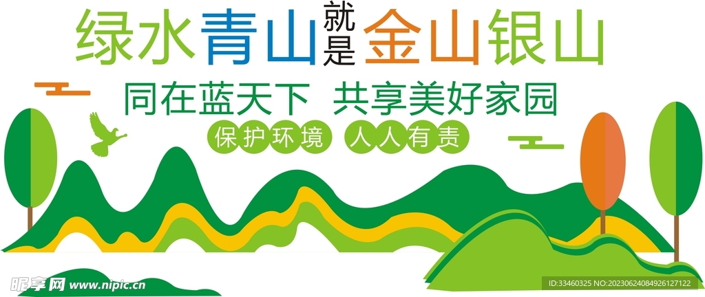 綠水青山就是金山銀山
