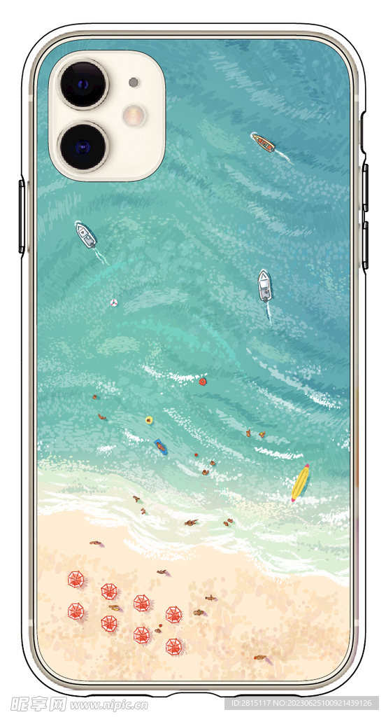 创意手机壳 保护壳效果图 彩绘