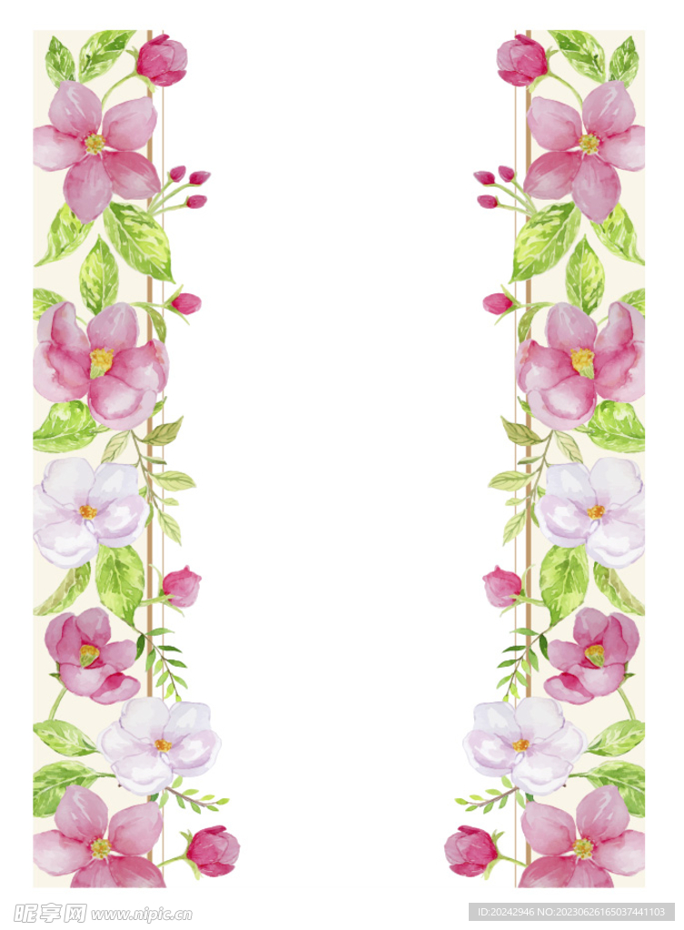 花朵邊框