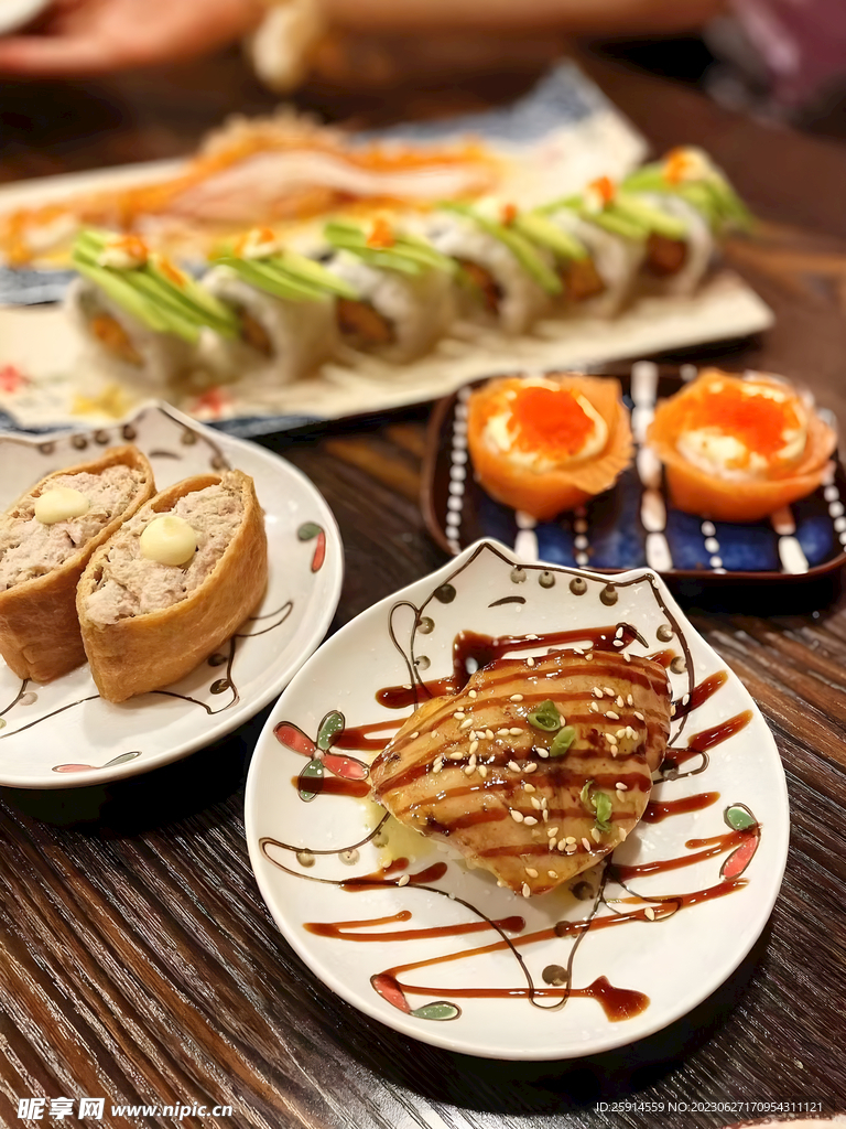 日式美食 日式菜品 寿司