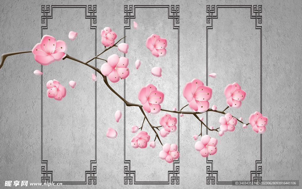 花裝飾畫(huà)