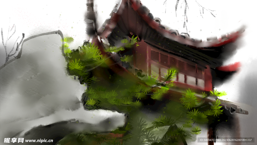 中國風古建筑