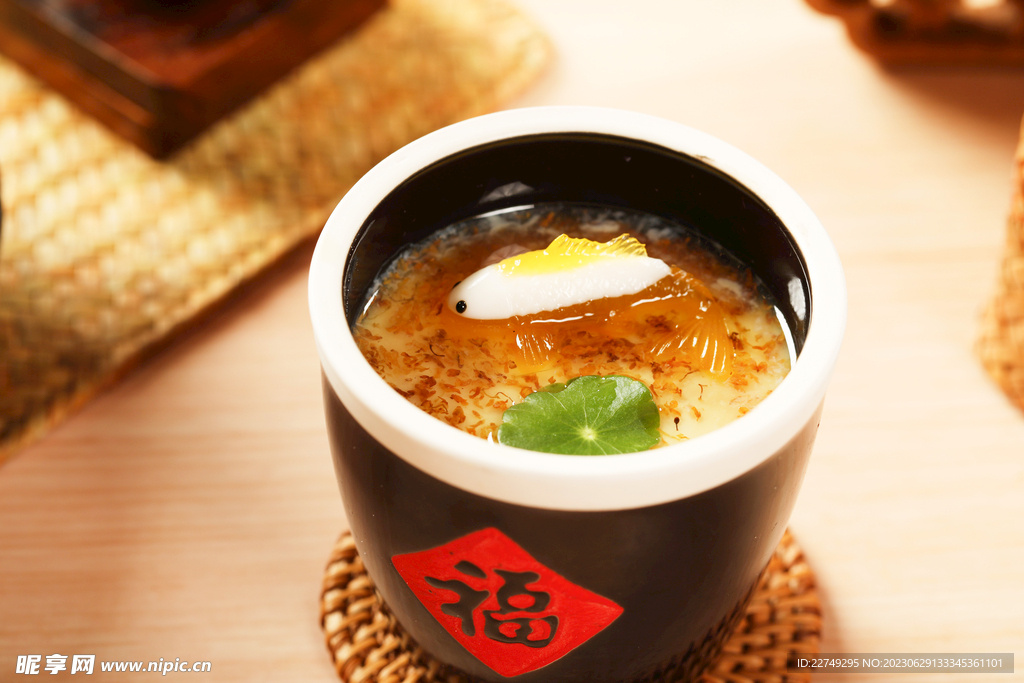 自制山泉冰豆花