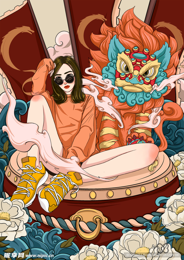 國(guó)潮人物 
