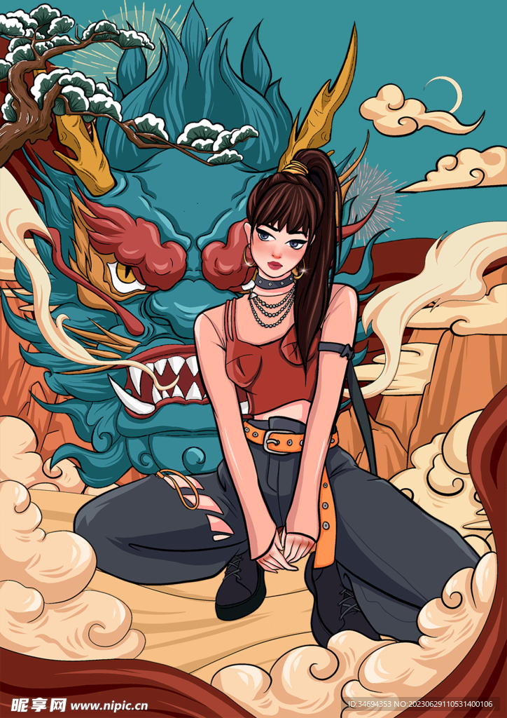 人物插畫