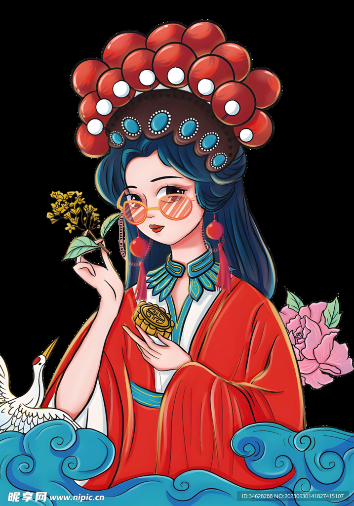 國潮圖片免摳素材