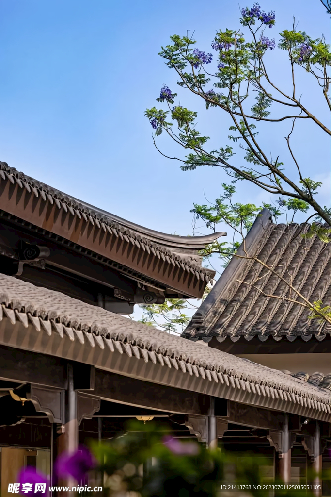中式庭院建筑 