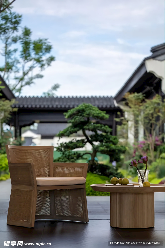 中式庭院建筑 